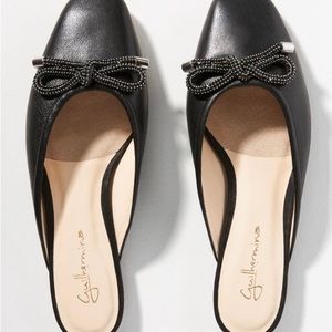 Guilhermina Ballet Mules. Very Sophisticated. Size 40 (9 US). Black. New.
